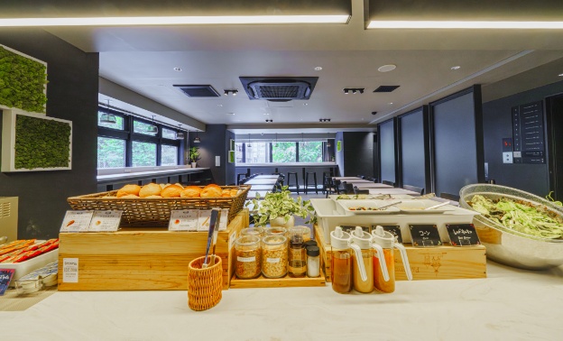 エスペリアイン日本橋箱崎の朝食ビュッフェ