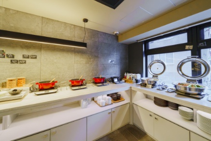 エスペリアイン日本橋箱崎の朝食レストラン